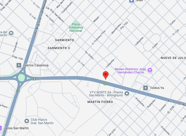 Mapa de Google Maps